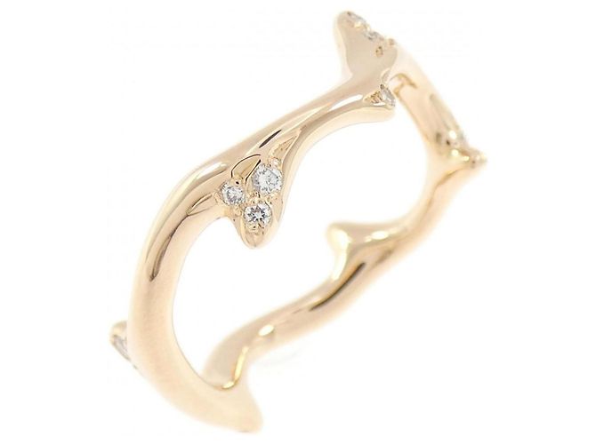 Anello Bois de Rose Christian Dior D'oro