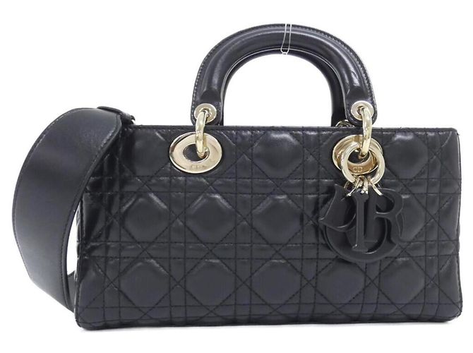Borsa Christian Dior Lady D-Joy Medium Nero