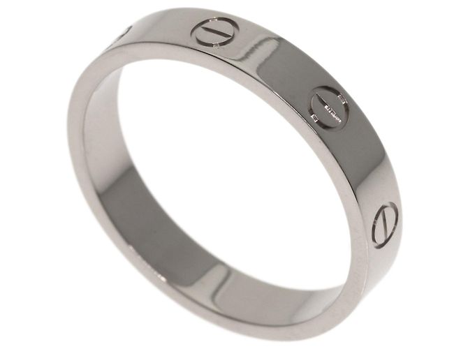 Anillo Mini Love de Cartier en oro blanco de 18K