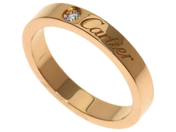 Anello Cartier C de 1P Diamond Band Ring