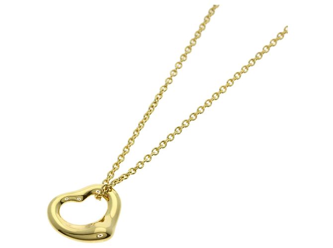 Elsa Peretti Collar Open Heart de Tiffany & Co. en oro amarillo de 18K