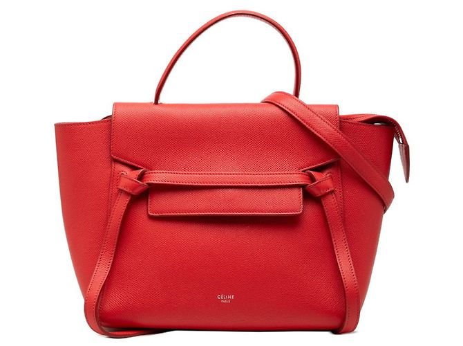 Céline Celine Belt Bag Micro Handtasche Rot 