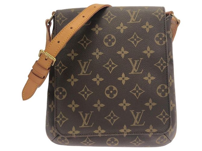 Borsa a tracolla Louis Vuitton Monogram Musette Salsa M51258 Marrone