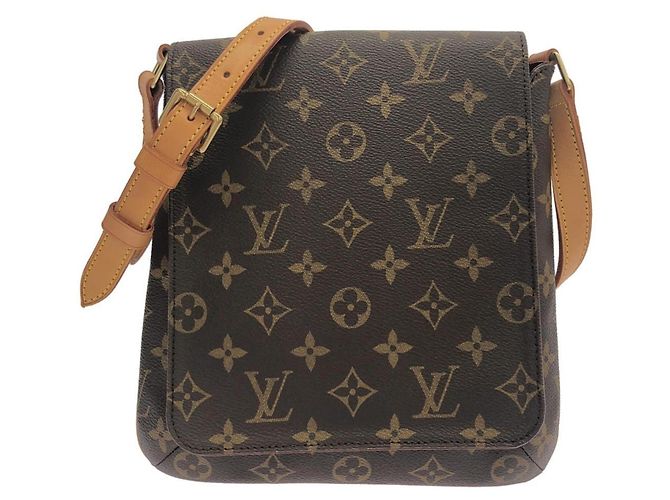 Borsa a Spalla Louis Vuitton Monogram Musette Salsa Marrone