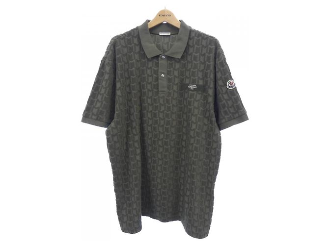 Polo Moncler Verde Cachi
