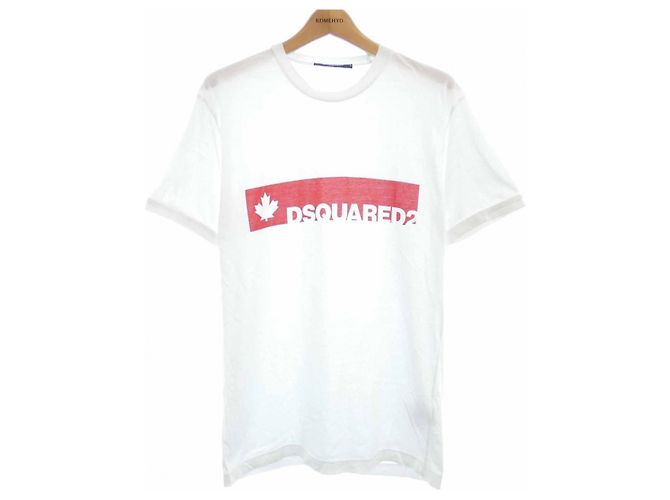 Camiseta Dsquared2 Camiseta de algodón Blanco