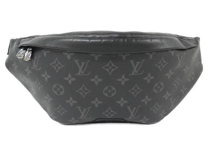 Louis Vuitton Monogram Eclipse Discovery Gürteltasche Schwarz