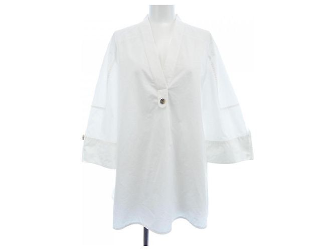 Hermès Camicia in cotone Hermes Bianco