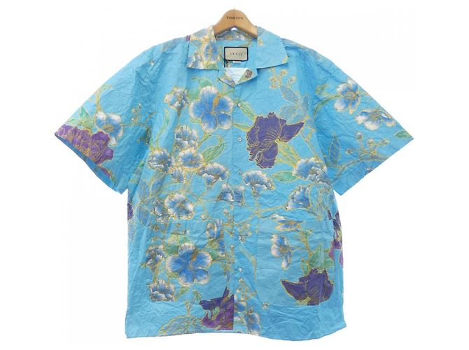Camicia Gucci S/S Blu