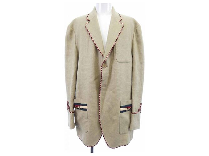 Giacca di lana Gucci Beige