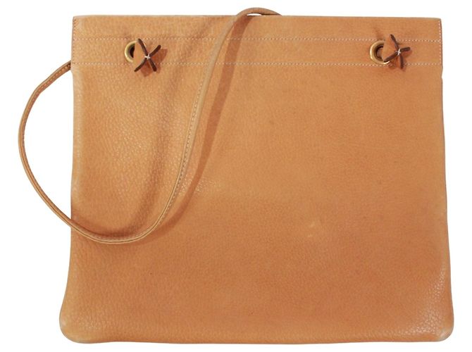 Hermès Borsa a Spalla HERMES Aline, Pelle, Beige, Donna