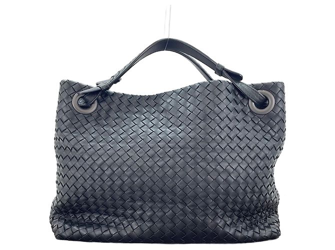 Bottega Veneta Garda Medium Handtasche in Schwarz