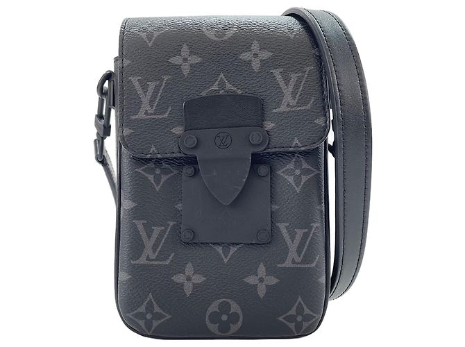 Borsa a tracolla Louis Vuitton S-Lock Vertical Wearable Wallet Nero