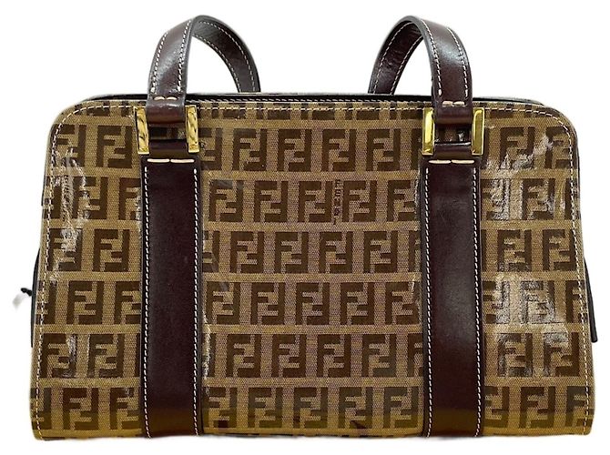 Borsa Fendi Zucchino Marrone