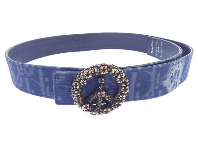 Cintura Christian Dior Navy Standard Blu navy