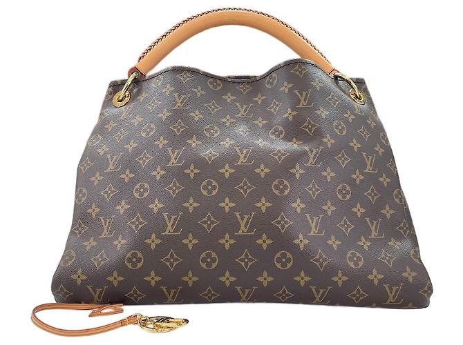 Borsa a Spalla Louis Vuitton Artsy MM Marrone