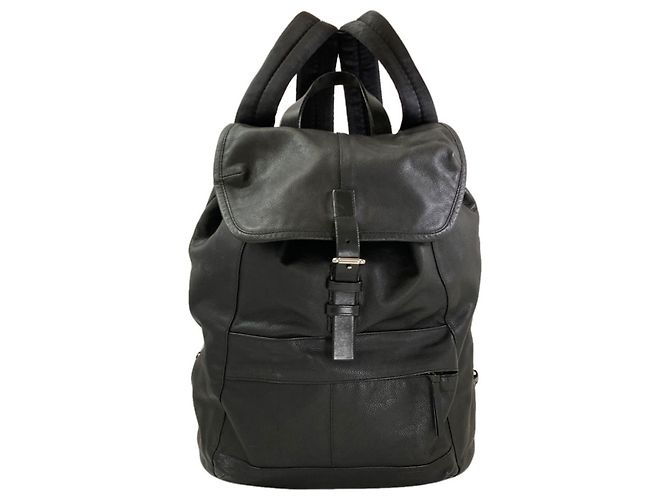 Coach 70306 Logo Backpack Black