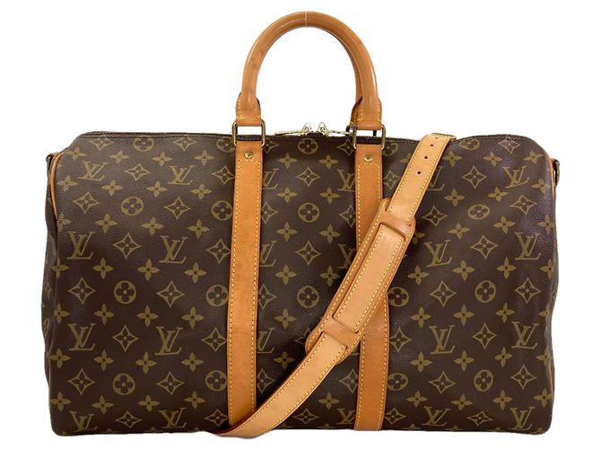 Louis Vuitton Keepall 45 Bandoulière Handtasche Monogramm