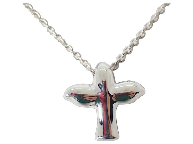 Elsa Peretti Colar com pingente Tiffany & Co. 925 Peretti Bird Cross