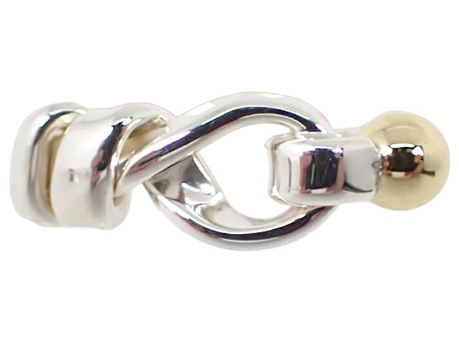 Anillo de banda en plata de ley y oro amarillo Tiffany & Co.