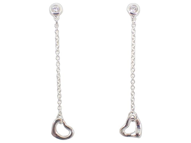 Orecchini Tiffany & Co. 925 By the Yard Diamond Heart