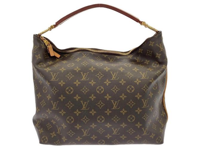 Bolsa de Ombro Louis Vuitton Monogram Suli MM Marrom