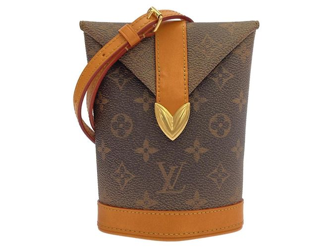 Pochette Louis Vuitton Monogram Dust Envelope Marron