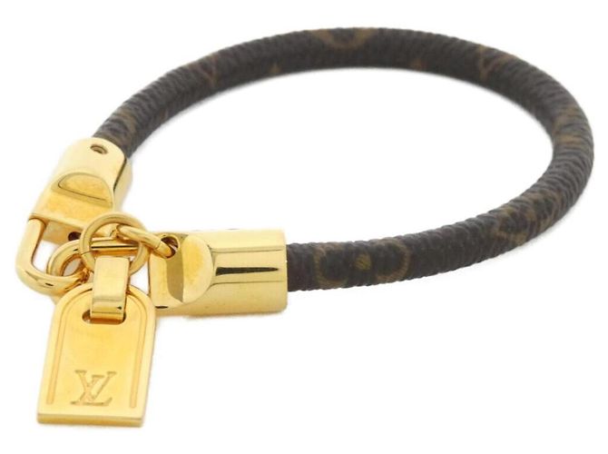 Pulseira Charm Monogram Louis Vuitton Marrom