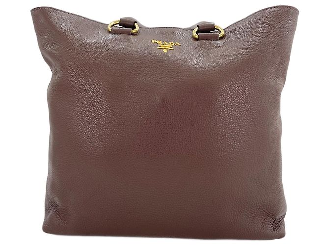 Borsa Tote 2-Way marrone Prada