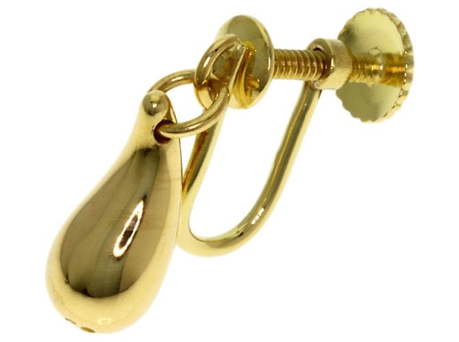 Orecchini Tiffany & Co. a goccia in oro giallo 18K D'oro
