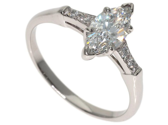Harry Winston Trist Diamond Jubiläumsring Silber