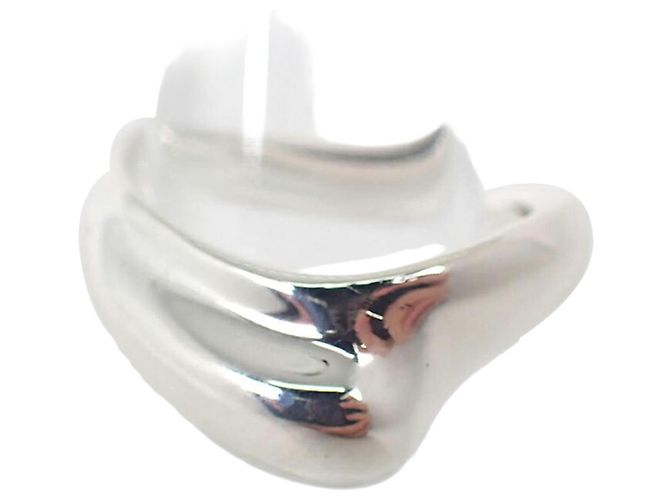 Anello Tiffany & Co. in argento sterling con onde curve