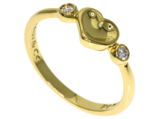 Tiffany & Co. Closed Heart Diamond Ring