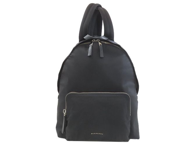 Zaino Burberry Logo Nero