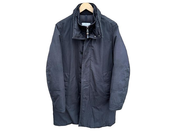 Moncler Men's Long Down Parka - Black - Size 3 (L)