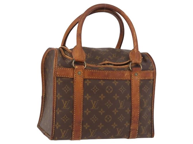 LOUIS VUITTON Monogram Sac Chasseur 30 Boston Bag LV Auth 188014 Monogramme
