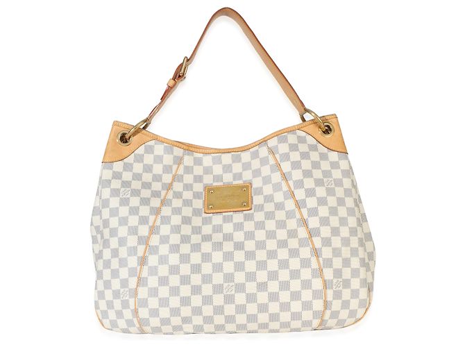 Louis Vuitton Damier Azur Canvas Galliera GM Beige