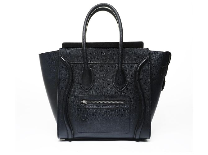 Céline Borsa Celine Luggage Micro Shopper Nero