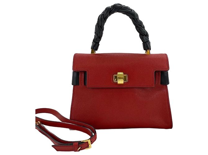 Borsa 2-Way Miu Miu Miu Madras Click Rosso