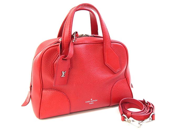 Louis Vuitton Dora Soft BB Handtasche Rot Fuschia