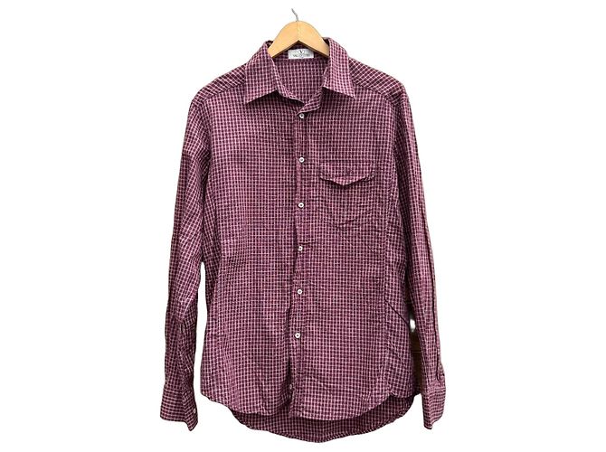Camicia a Quadri Valentino Sport Bordò