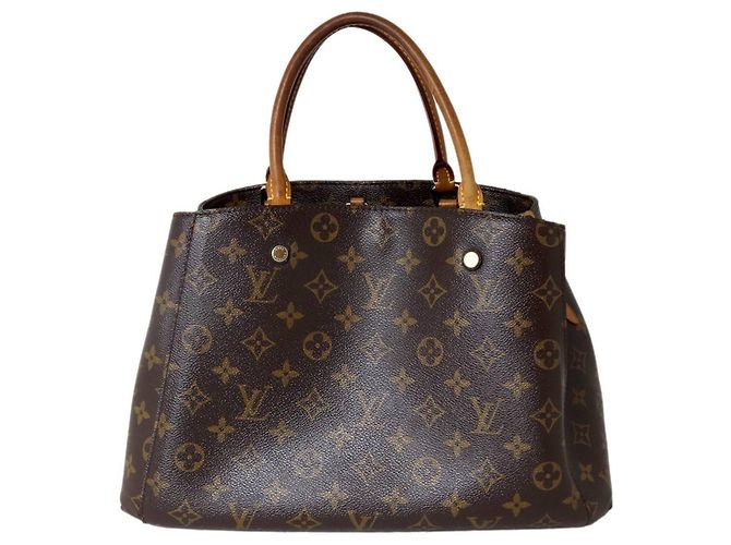 Louis Vuitton Montaigne MM Handtasche Monogramm