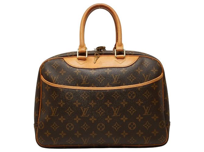 Bolsa Louis Vuitton Monogram Deauville M47270 Marrom