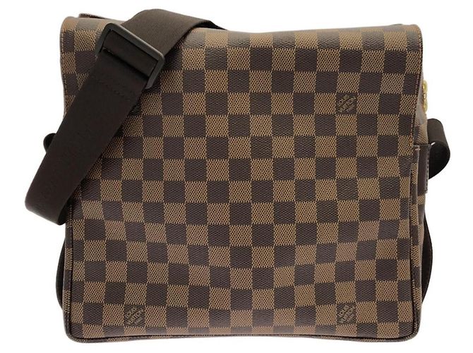 Bolso de Hombro Louis Vuitton Damier Naviglio Damier ebene