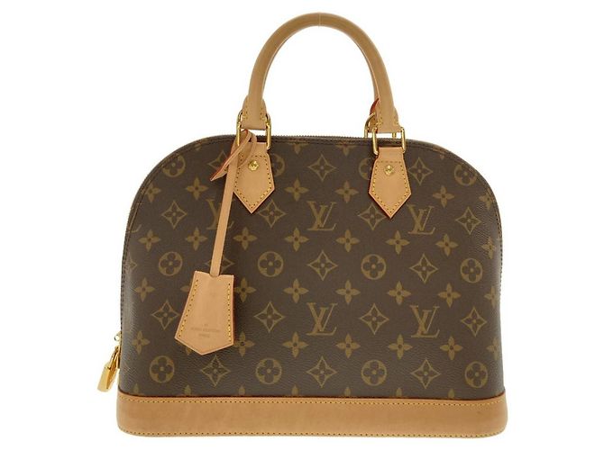 Louis Vuitton Monogram Alma PM Handtasche Braun