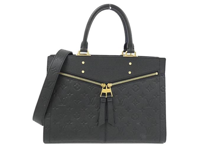 Bolso Louis Vuitton Monogram Empreinte Three MM Negro