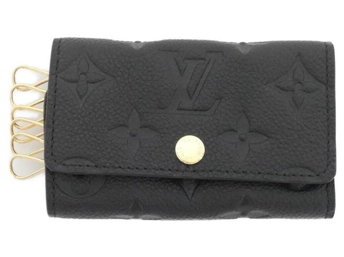 Porte-clés Monogram Empreinte Louis Vuitton Noir