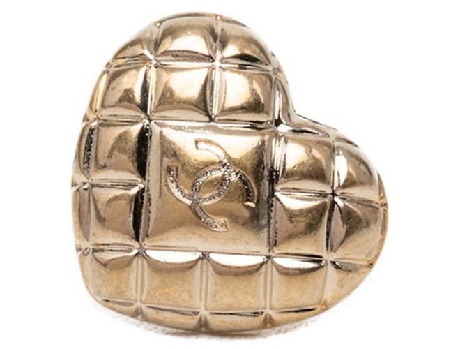 Spilla Chanel Coco Mark Cuore D'oro 