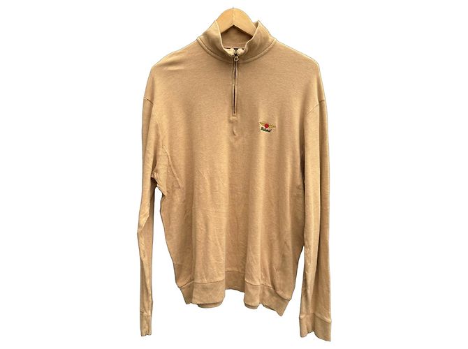 Ralph Lauren Polo Golf Quarter-Zip Pullover - Beige