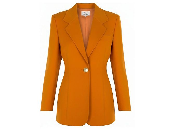Dior Miss Dior Orange Wool Blazer